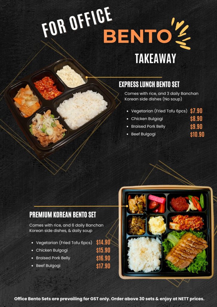 bento takeaway