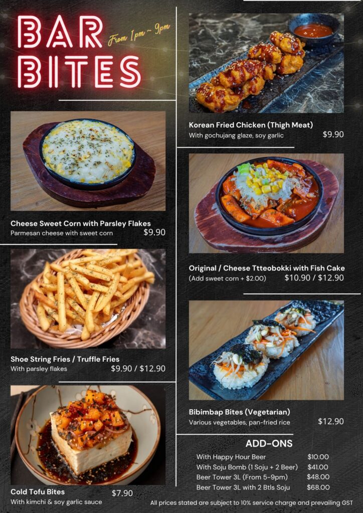 Bar bites and craft beer